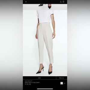 Zara High Waist Pants